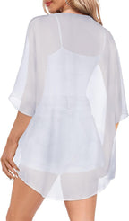 Women’s Chiffon Kimono Cardigan Open Front Cover Up