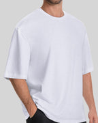 Men’s Oversized Graphic T-Shirt Crewneck Short Sleeve
