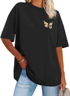 Women’s Oversized Graphic T-Shirt Short Sleeve Top