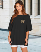 Women’s Oversized Graphic T-Shirt Short Sleeve Top