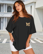 Women’s Oversized Graphic T-Shirt Short Sleeve Top
